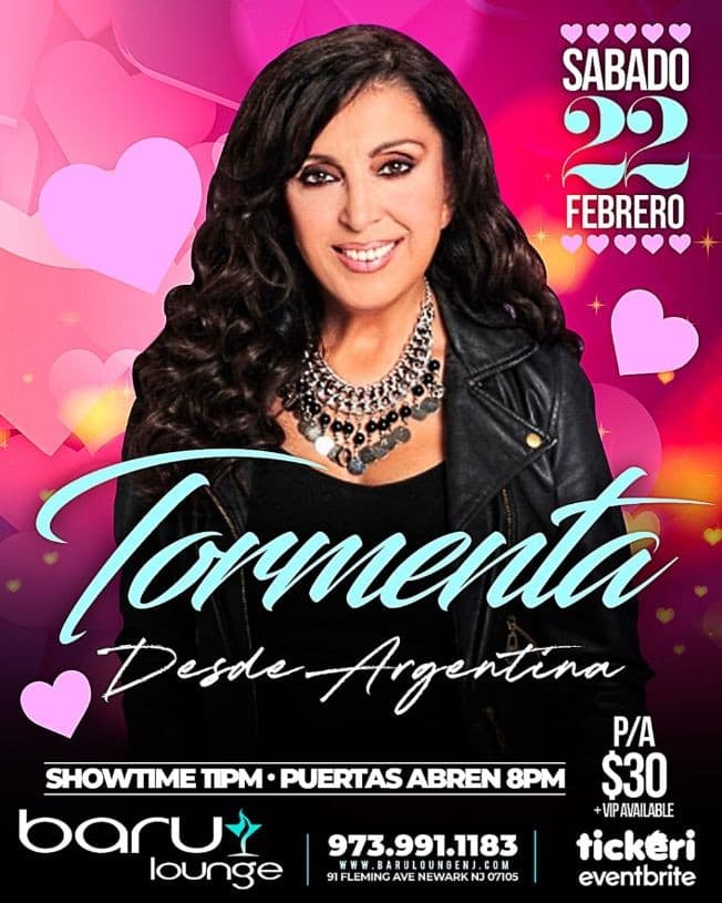 Event - Tormenta en New jersey - Newark, New Jersey - February 22, 2020 | concert tickets