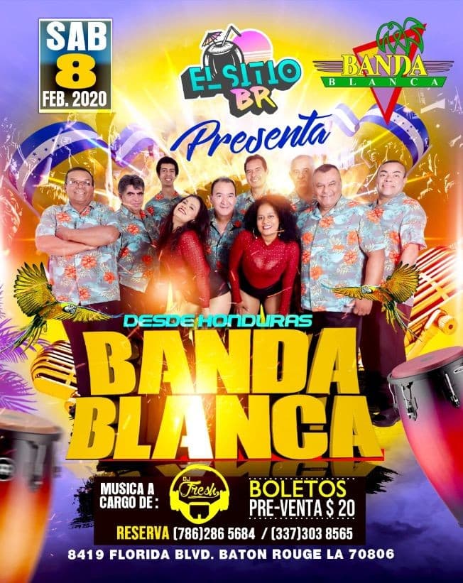 Event - Banda Blanca En Concierto En Baton Rouge,LA - Baton Rouge, Louisiana - February 8, 2020 | concert tickets