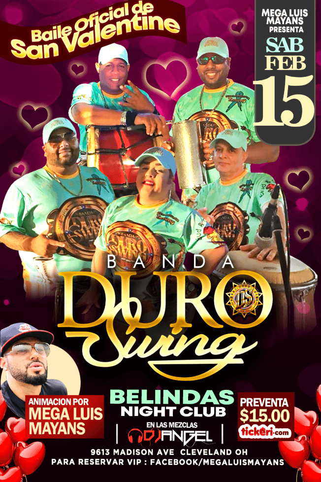 Event - Banda Duro Swing @ Belindas NightClub Cleveland OH - Cleveland, Ohio - February 15, 2020 | concert tickets