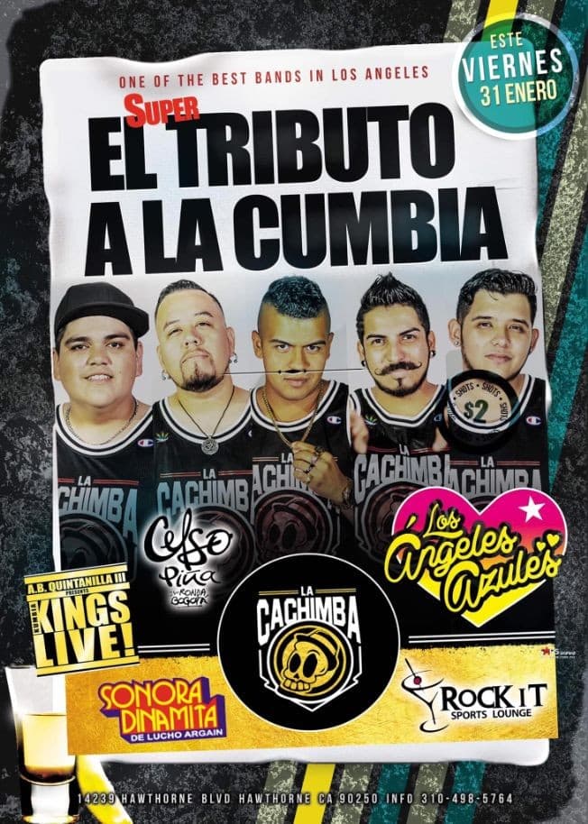 Event - EL SUPER TRIBUTO A LA CUMBA - Hawthorne, California - December 23, 2020 | concert tickets