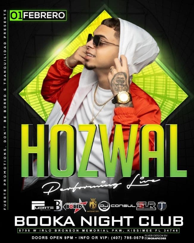 Event - hozwal en booka - Kissimmee, Florida - February 1, 2020 | concert tickets