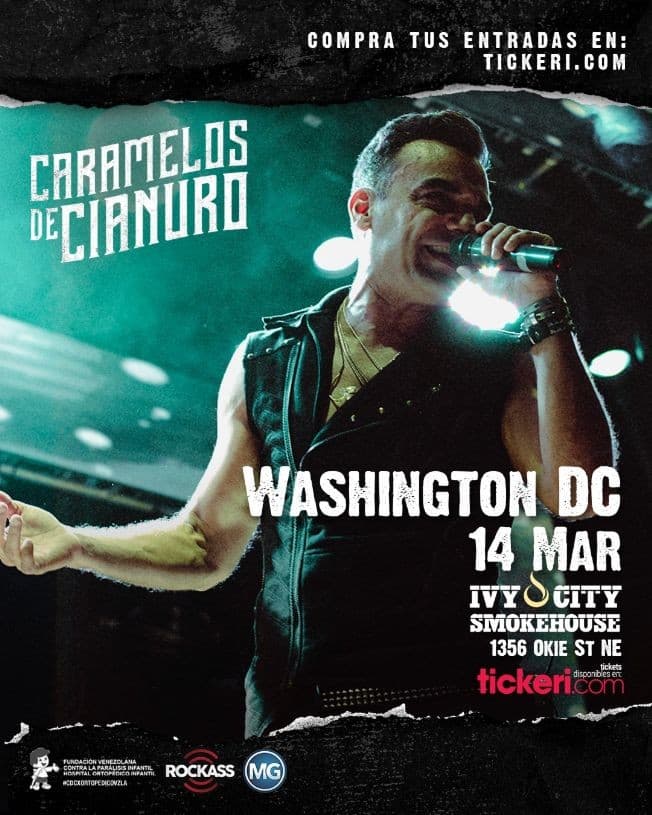 Event - Caramelos de Cianuro @ Ivy City Smokehouse (DC)  CONFIRMED - Washington, District Of Columbia - March 14, 2020 | concert tickets