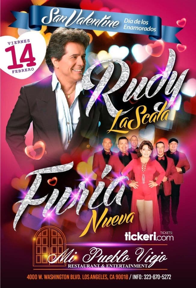 Event - Rudy La Scala en Vivo! - Los Angeles, California - February 14, 2020 | concert tickets