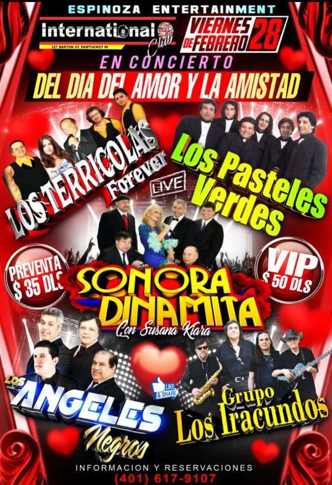 Event - Los Gigantes del Recuerdo en Pawtucket, RI - Pawtucket, Rhode Island - February 28, 2020 | concert tickets