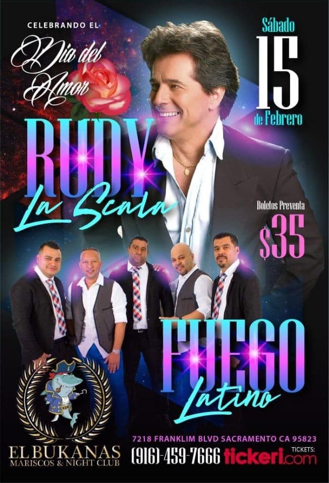 Event - Rudy la Scala en Sacramento,CA - Sacramento, California - February 15, 2020 | concert tickets