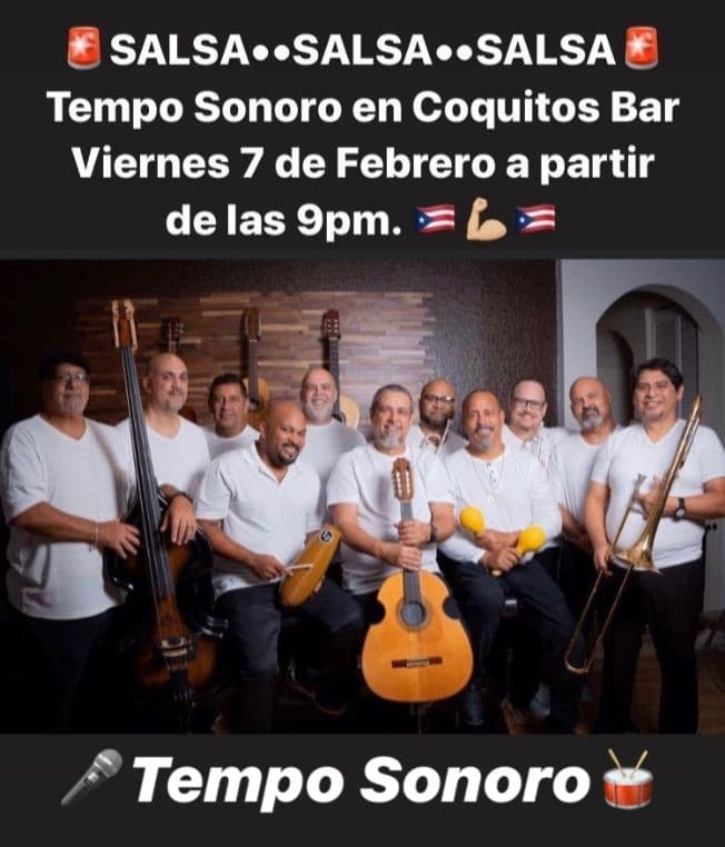 Event - Salsa Clásica en Coquitos Bar en Hollywood,FL - Hollywood, Florida - February 7, 2020 | concert tickets