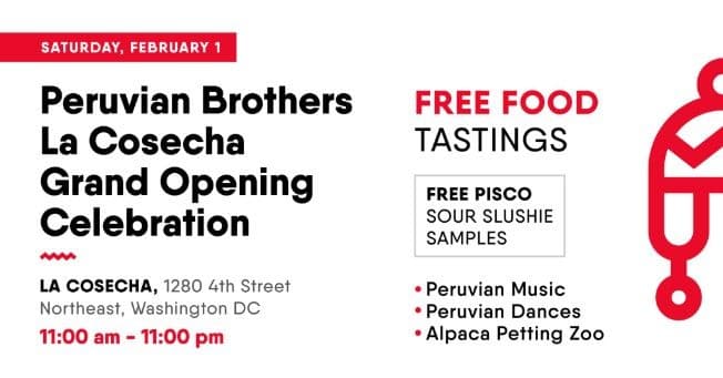 Event - Peruvian Brothers La Cosecha Grand Opening Celebration! - Washington, District Of Columbia - February 1, 2020 | concert tickets
