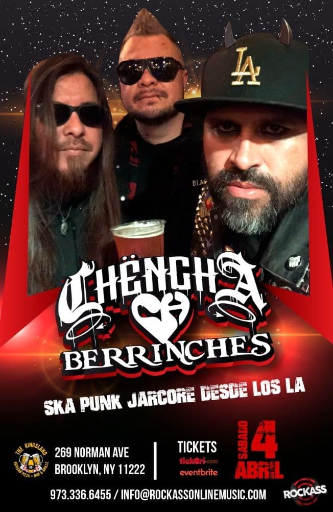 Event - Chencha Berrinches en New York (canceled) - Brooklyn, New York - April 4, 2020 | concert tickets