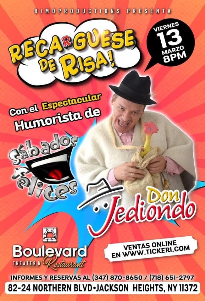 Event - Don Jediondo En Jackson Heights,NY POSTPONED - Jackson Heights, New York - March 13, 2020 | concert tickets