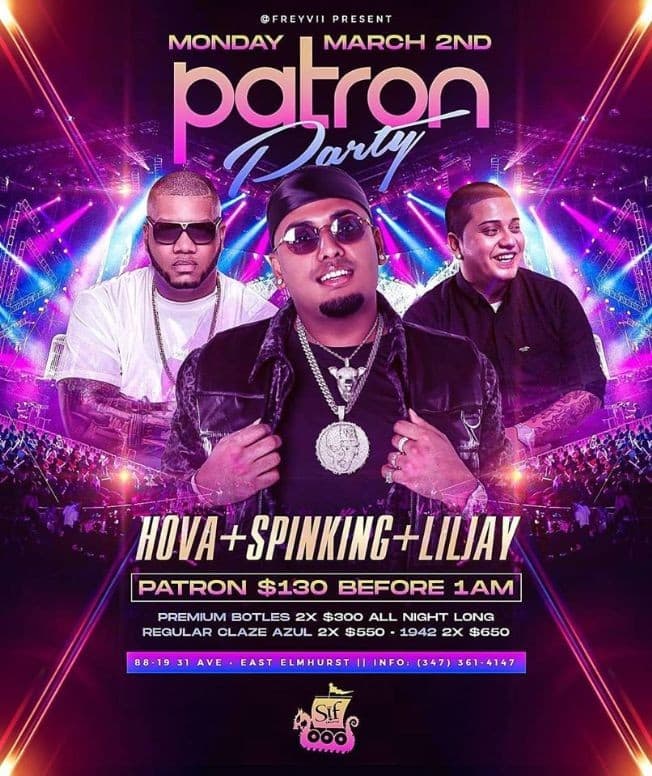 Event - Grand Opening Of Sif Mondays At SIF Lounge - Queens, New York - March 2, 2020 | concert tickets