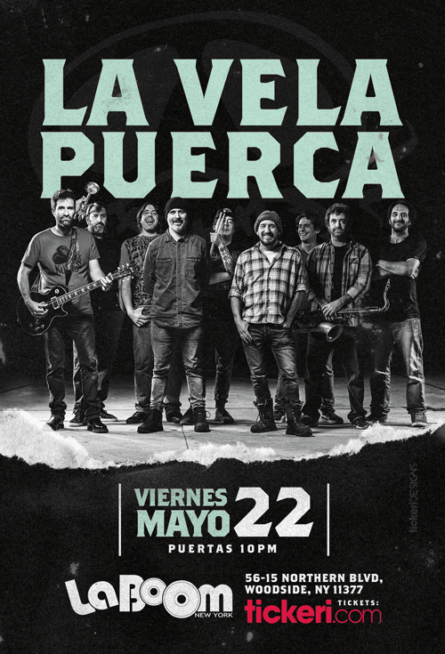 Event - LA VELA PUERCA EN NEW YORK - Woodside, New York - 22 de mayo de 2020 | concert tickets