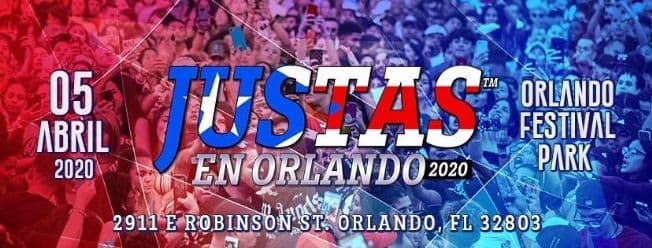 Event - Justas en Orlando 2020 - Orlando, Florida - April 5, 2020 | concert tickets