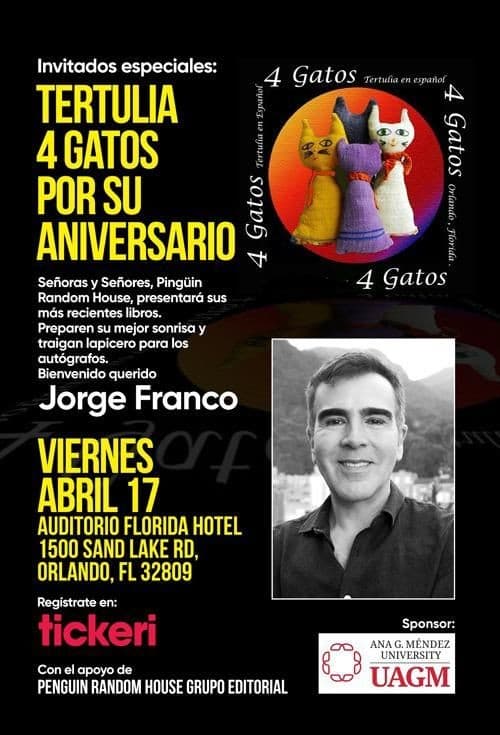 Event - Homenaje A Tertulia 4 Gatos Por Su 13 Aniversario En Orlando,FL - Orlando, Florida - April 17, 2020 | concert tickets