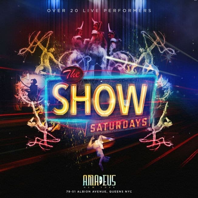 Event - The Show Saturdays At Amadeus Night Club - Queens, New York - 2 de mayo de 2020 | concert tickets
