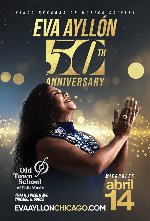 Event - Eva Ayllon 50 Aniversario En Chicago, IL POSTPONED - Chicago, Illinois - April 14, 2021 | concert tickets
