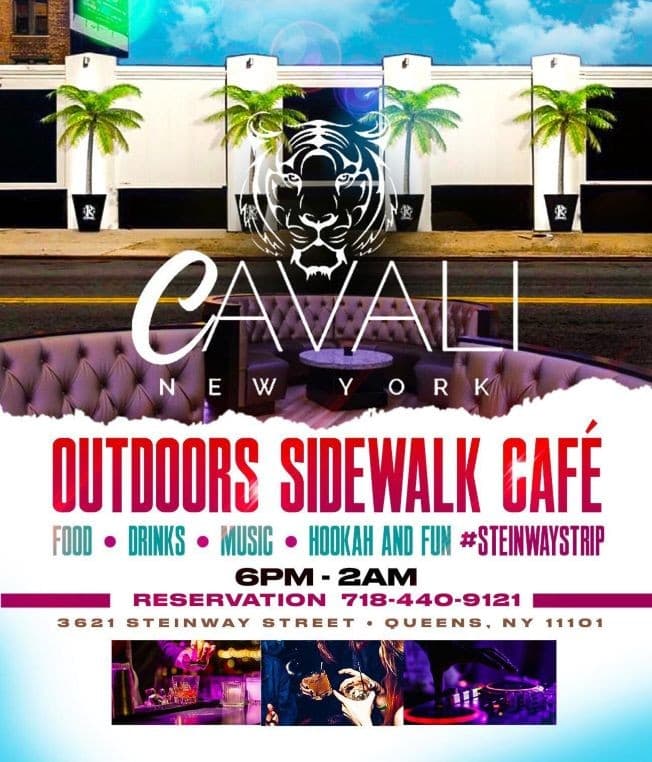 Event - Cavali New York Outdoors Sidewalk Cafe now Open! - Queens, New York - July 11, 2020 | concert tickets