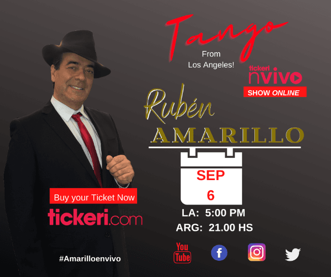 Event - Tango From Los Angeles - Online, Online - September 6, 2020 | concert tickets