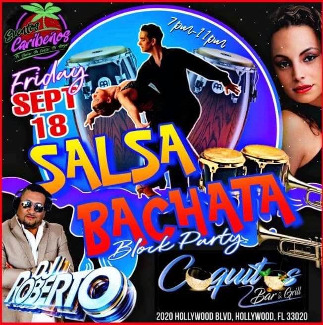 Event - Salsa n Bachata Block Party - Hollywood, Florida - September 18, 2020 | concert tickets