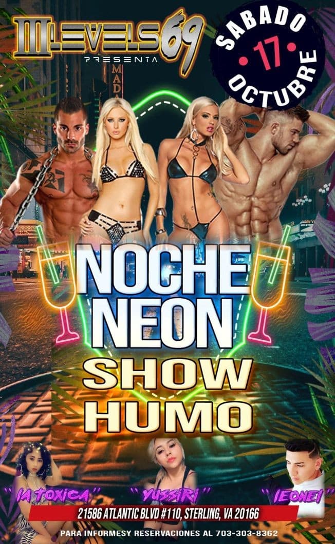 Event - Neon Party / Show de Humo - Sterling, Virginia - October 17, 2020 | concert tickets