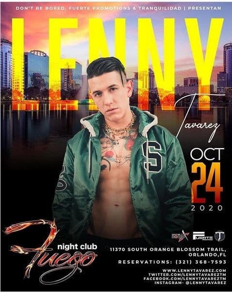 Event - Lenny Tavares - Orlando, Florida - October 24, 2020 | concert tickets