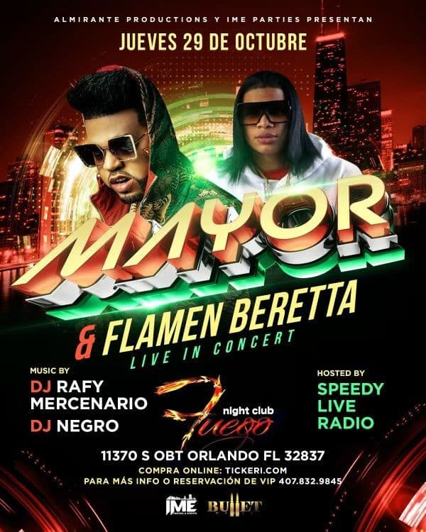 Event - EL MAYOR CLASICO - Orlando, Florida - October 29, 2020 | concert tickets