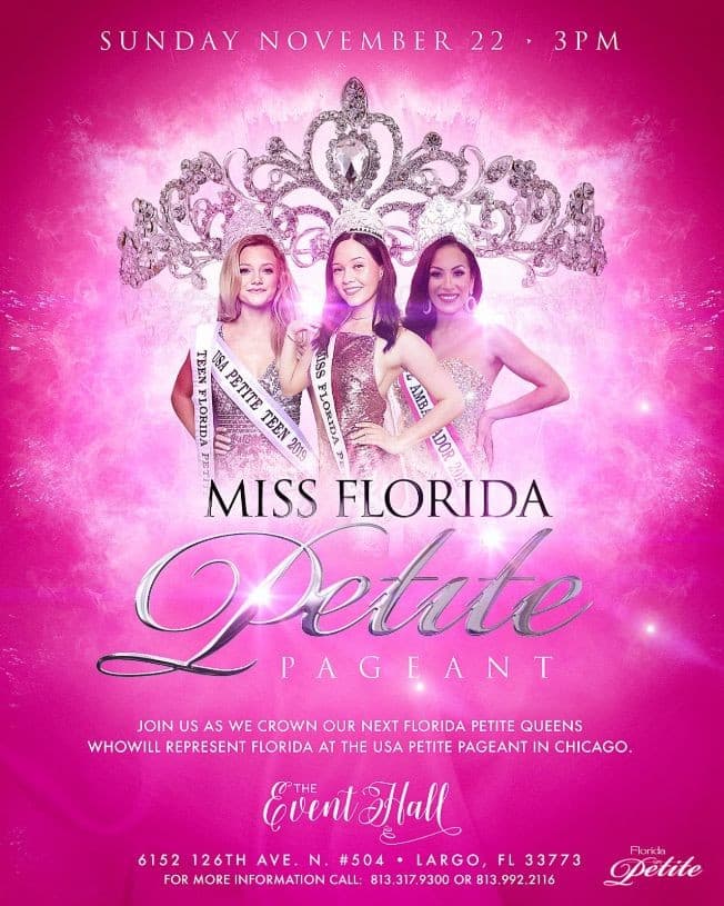 Event - Florida Petite Pageant - Largo, Florida - November 22, 2020 | concert tickets