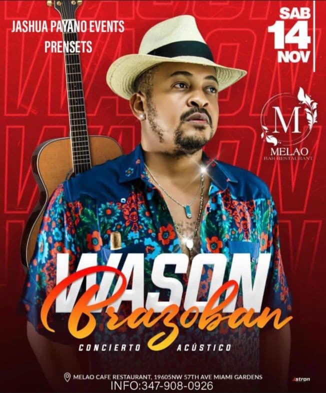 Event - WASON BRAZOBAN - Miami Gardens, Florida - November 14, 2020 | concert tickets