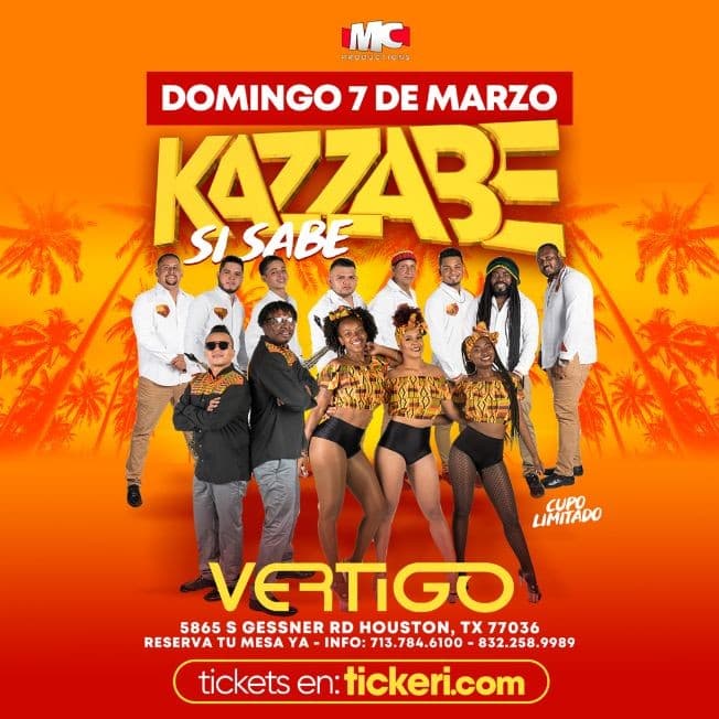 Event - Kazzabe Si Sabe en Vivo en Houston! - Houston, Texas - March 7, 2021 | concert tickets