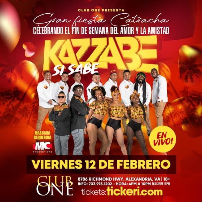 Event - Kazzabe Si Sabe en Alexandria VA - Alexandria, Virginia - February 12, 2021 | concert tickets