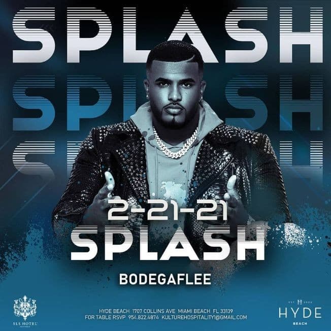 Event - Splash Pool Party At Hyde Beach - Miami Beach, Florida - February 21, 2021 | concert tickets