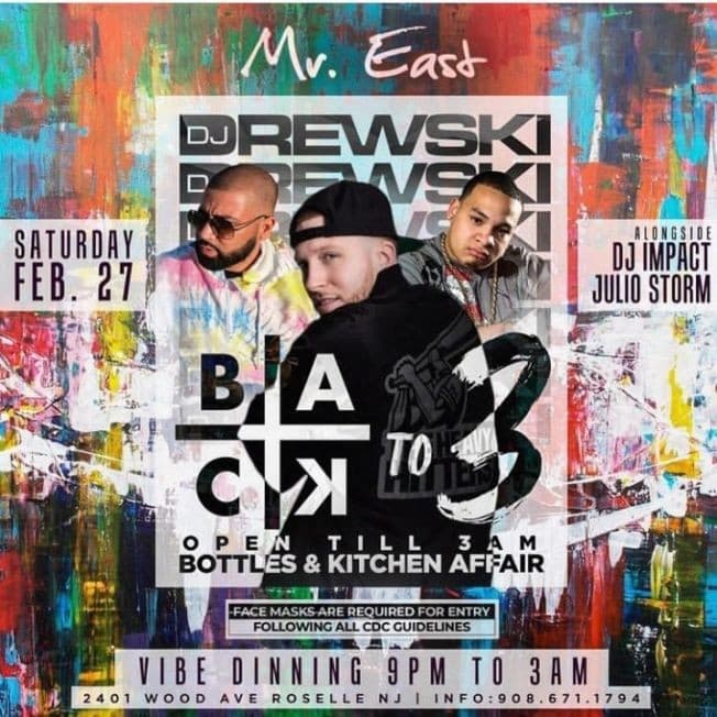 Event - Home By 3 Saturdays Dominican Independence Day Edition At Mister East - Roselle, New Jersey - 27 de febrero de 2021 | concert tickets