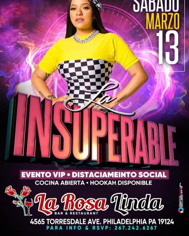 Event - La Insuperable - Philadelphia, Pennsylvania - March 13, 2021 | concert tickets