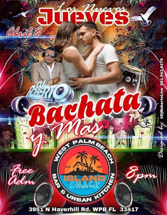 Event - Bachata Thursdays - West Palm Beach, Florida - April 8, 2021 | concert tickets