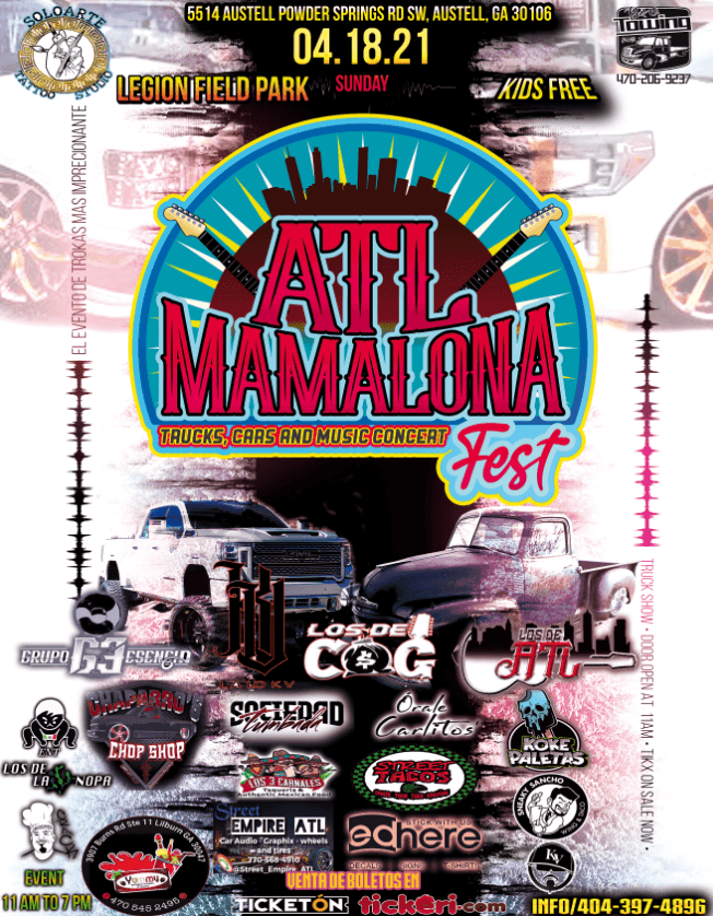 Event - MAMALONA FEST ATL - Austell, Georgia - April 18, 2021 | concert tickets