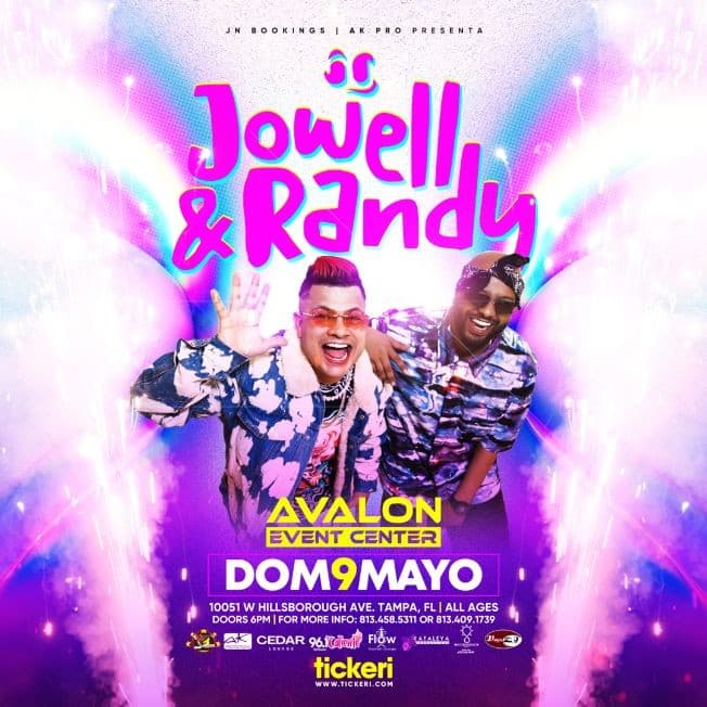 Event - Jowell & Randy en Concierto Todas Las Edades - Tampa, FL - Tampa, Florida - 9 de mayo de 2021 | concert tickets