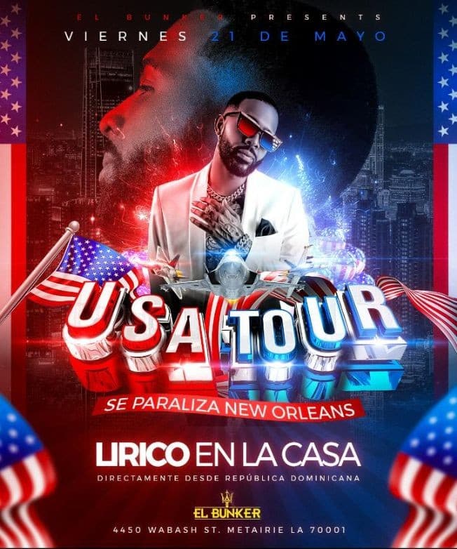 Event - Lírico En New Orleans - Metairie, Louisiana - May 21, 2021 | concert tickets