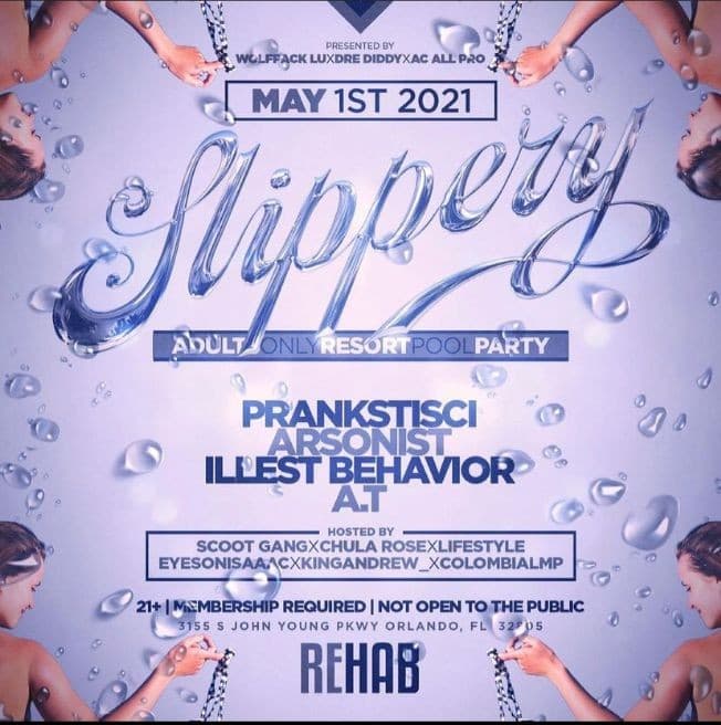 Event - Rehab Pool Party - Orlando, Florida - May 1, 2021 | concert tickets