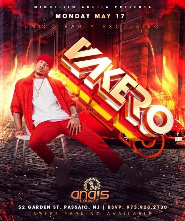 Event - Vakero en Concierto en Anais Lounge! - Passaic, New Jersey - May 17, 2021 | concert tickets