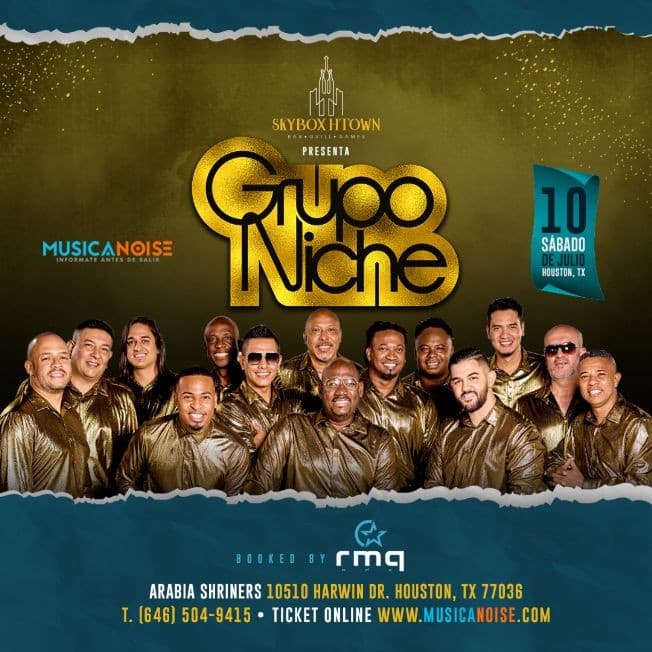 Event - Grupo Niche - Houston, Texas - 10 de julio de 2021 | concert tickets