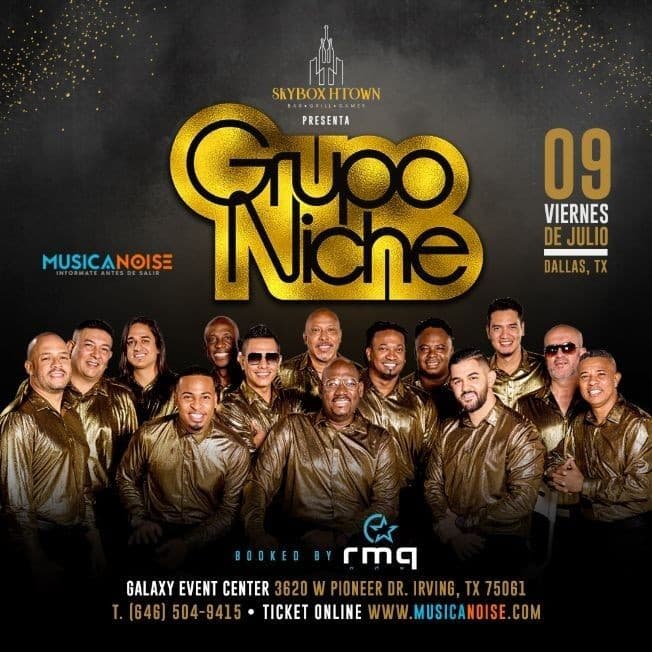 Event - Grupo Niche @ Dallas, Texas - Irving, Texas - July 9, 2021 | concert tickets