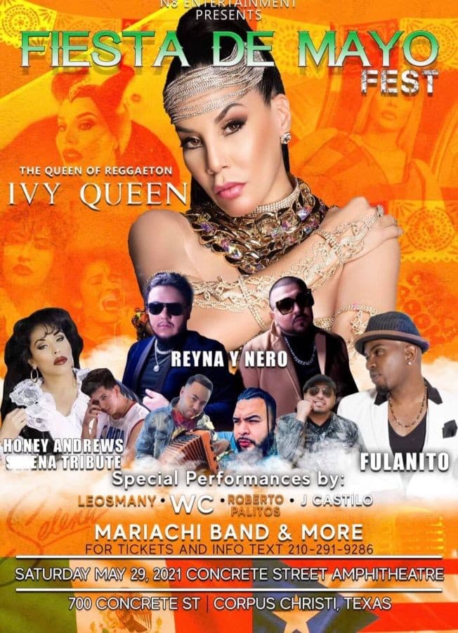 Event - IVY QUEEN EN CONCIERTO - Corpus Christi, Texas - May 29, 2021 | concert tickets