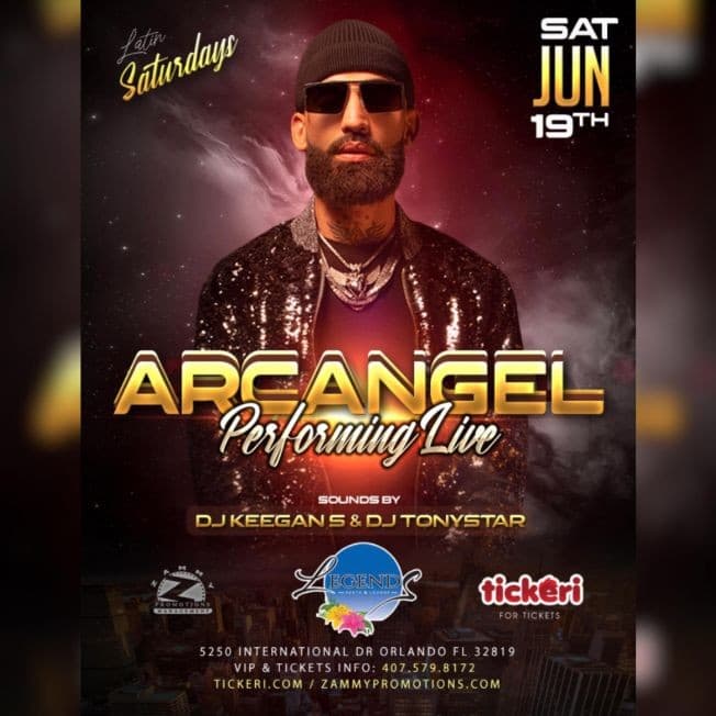 Event - ARCANGEL Perfoming Live! / TICKETS ON SALE NOW! @ DOOR - Orlando, Florida - 19 de junio de 2021 | concert tickets