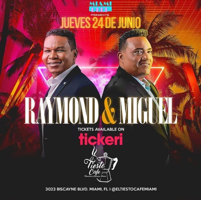 Event - El Show de Raymond & Miguel en Vivo! - Miami, Florida - June 24, 2021 | concert tickets