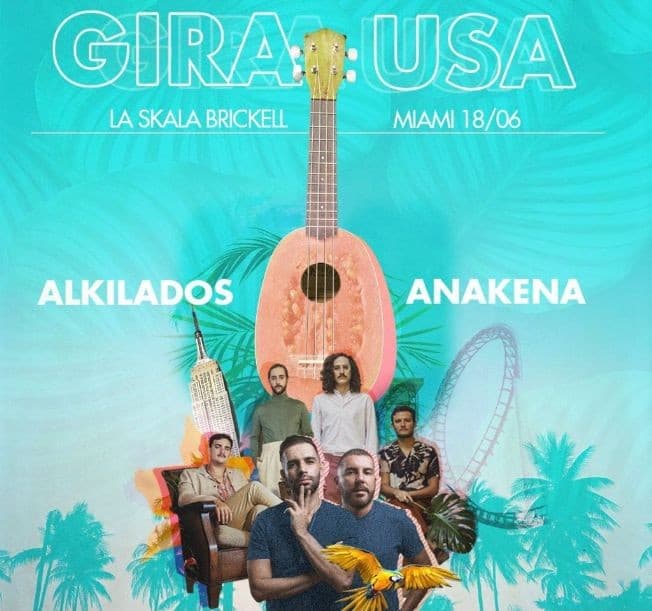 Event - Gira USA: Alkilados y Anakena en Vivo! - Miami, Florida - June 18, 2021 | concert tickets