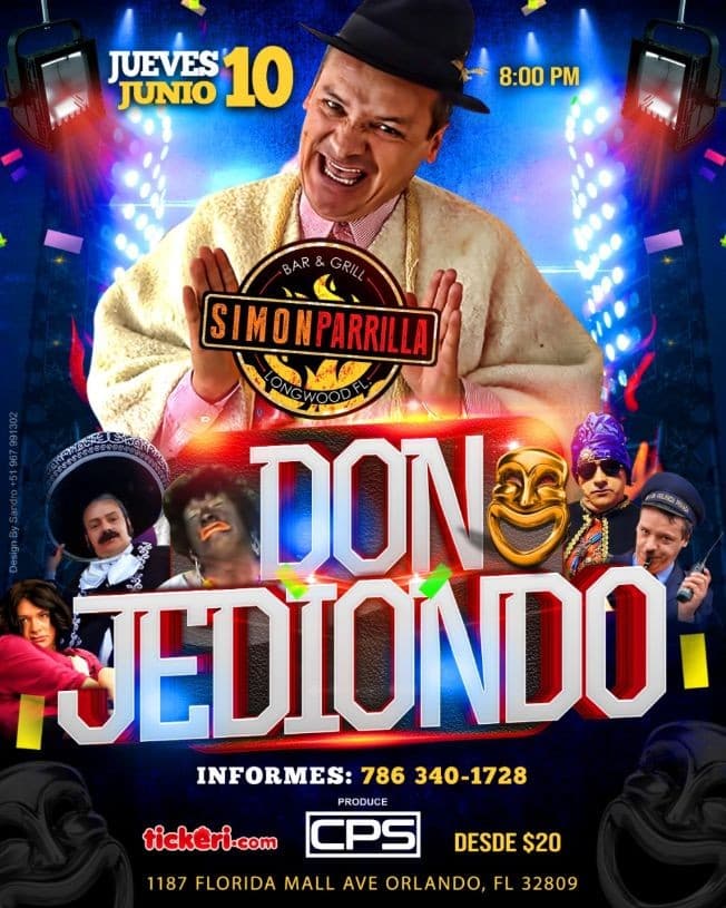 Event - Don Jediondo En Orlando - Orlando, Florida - June 10, 2021 | concert tickets