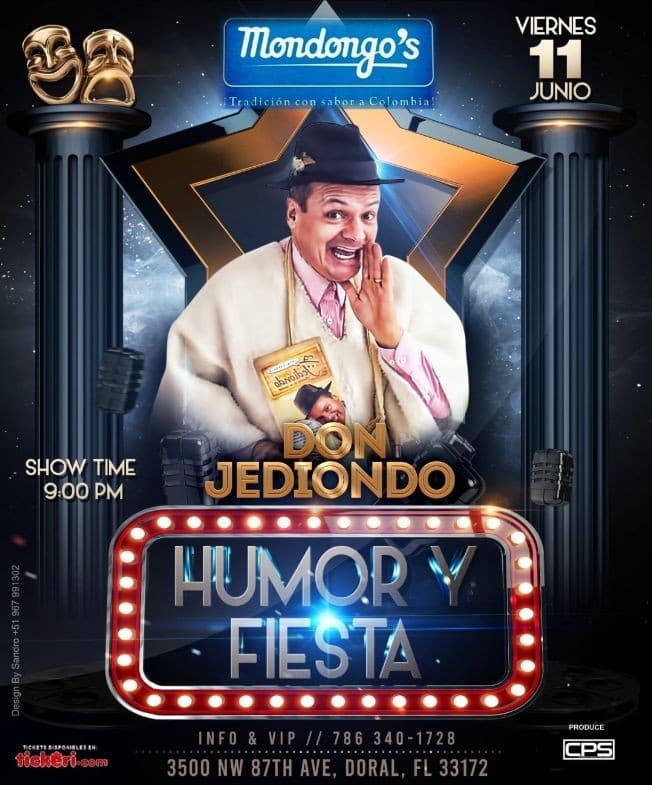 Event - Don Jediondo En Mondongos Restaurant Doral Fl - Doral, Florida - June 11, 2021 | concert tickets
