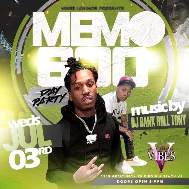 Event - Memo 600 - Virginia Beach, Virginia - July 3, 2021 | concert tickets