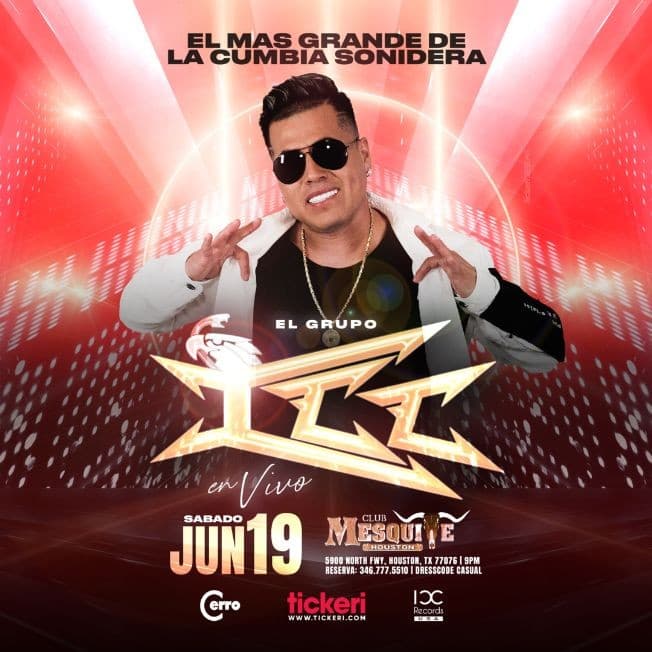 Event - ICC EN CLUB MESQUITE DE HOUSTON, TX - Houston, Texas - June 19, 2021 | concert tickets