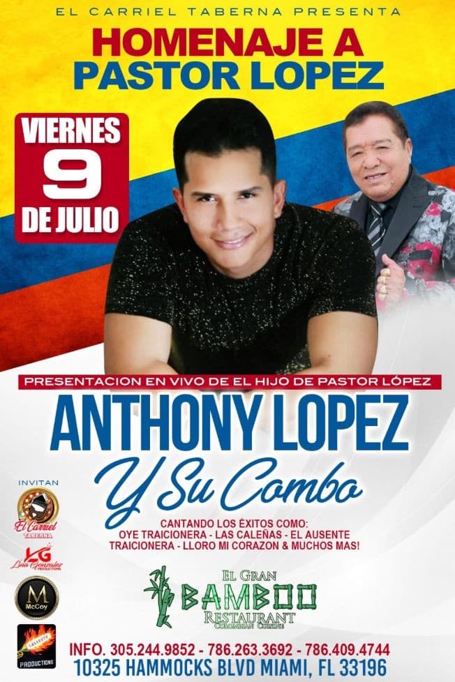 Event - CELEBRANDO LA INDEPENDENCIA DE 🇨🇴 - Miami, Florida - July 9, 2021 | concert tickets