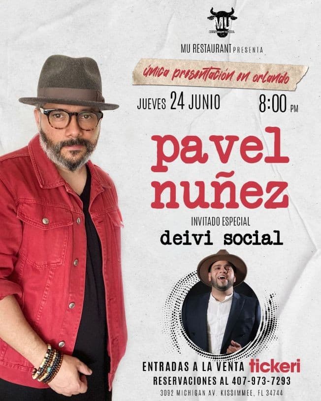 Event - Pavel Nuñez Orlando FL - Kissimmee, Florida - June 24, 2021 | concert tickets